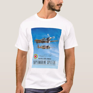 SUPERMARINE SPITFIRE - ROYAL AIR SQUADRON T-SHIRT