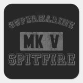 Supermarine Spitfire sticker (Voorkant)