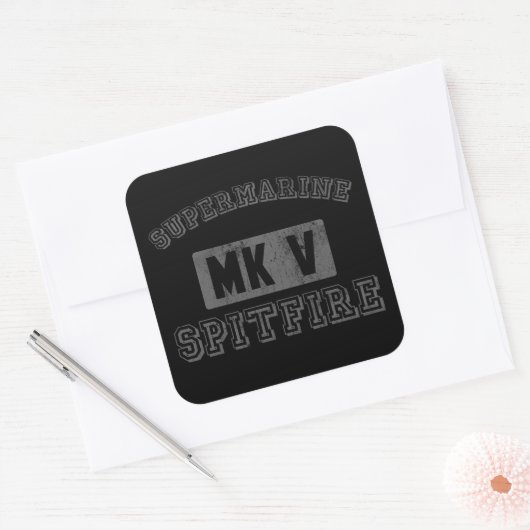 Supermarine Spitfire sticker (Envelop)