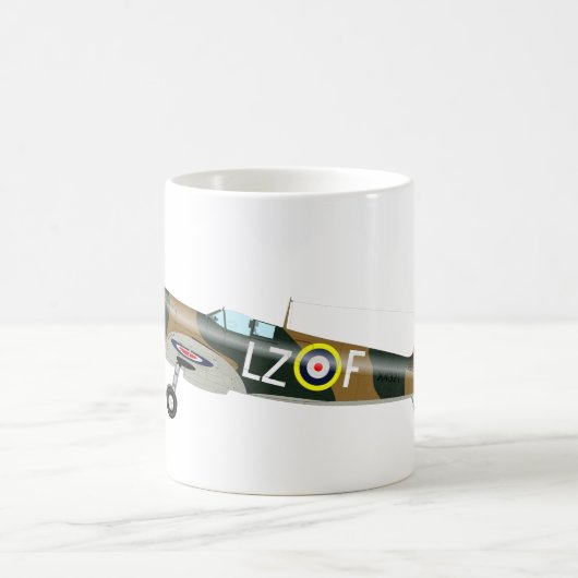 SUPERMARINE SPITFIRE Vliegtuig Mok (Center)