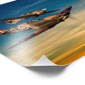 Supermariniers Foto Afdruk (Hoek)