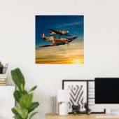 Supermariniers Poster (Thuiskantoor)