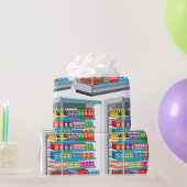 Supermarket Dairy Fridge Cadeaupapier