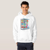Supermarket Dairy Fridge Hoodie (Voorkant volledig)