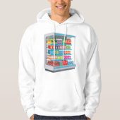 Supermarket Dairy Fridge Hoodie (Voorkant)