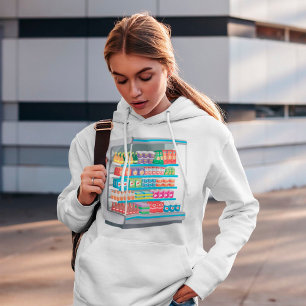 Supermarket Dairy Fridge Hoodie