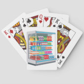 Supermarket Dairy Fridge Pokerkaarten (Achterkant)