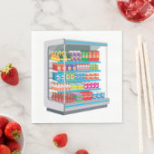 Supermarket Dairy Fridge Servet (Insitu)