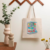Supermarket Dairy Fridge Tote Bag