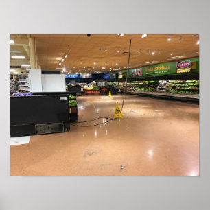 Supermarket Limiet Space Poster