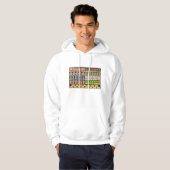 Supermarket Shelf Mannen Hoodie (Voorkant volledig)