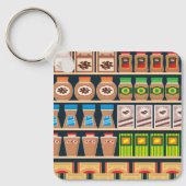 Supermarket Shelf Sleutelhanger (Voorkant)