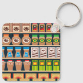 Supermarket Shelf Sleutelhanger (Achterkant)
