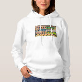 Supermarket Shelf Womens Hoodie (Voorkant)