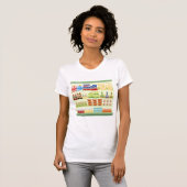 Supermarkt Goederenrek Dames T-Shirt (Voorkant volledig)