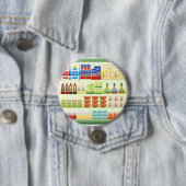 Supermarkt Goederenrek Knop Ronde Button 7,6 Cm (In situ)