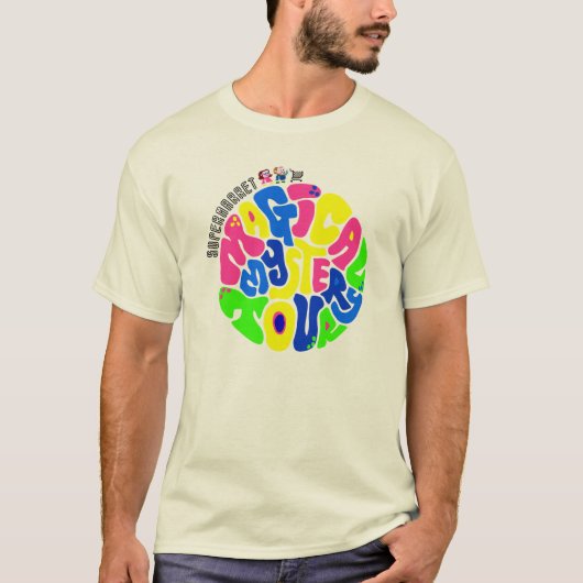 Supermarkt - Magische Mystery Tour T-shirt (licht) (Voorkant)