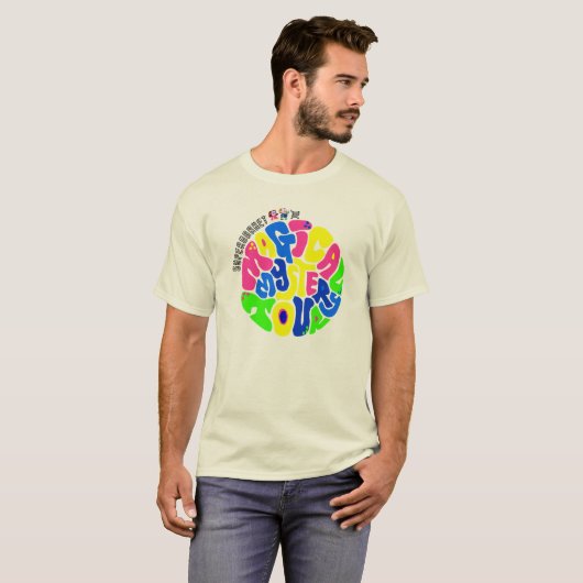 Supermarkt - Magische Mystery Tour T-shirt (licht) (Voorkant volledig)