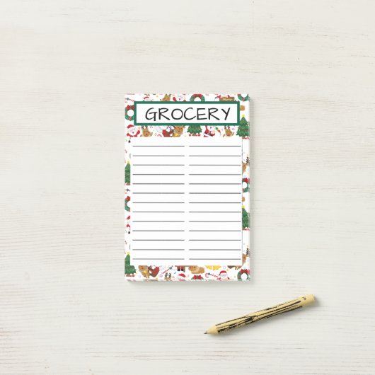 SUPERMARKT POST-IT® NOTES (Op bureau)