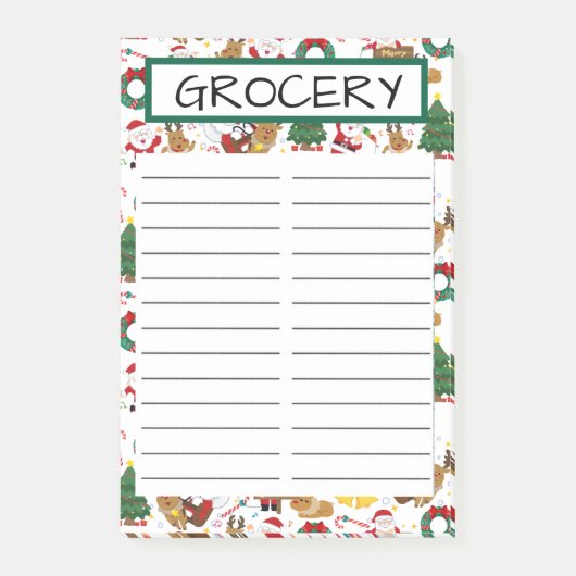 SUPERMARKT POST-IT® NOTES (Voorkant)