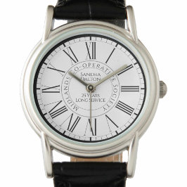 Supermarkt Retail Long Service Award Gepersonalise Horloge