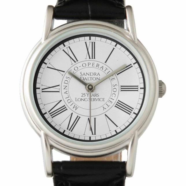 Supermarkt Retail Long Service Award Gepersonalise Horloge (Creator heeft geüpload)