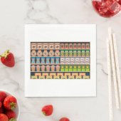 Supermarkt Shelf Paper Napkins Servet (Insitu)