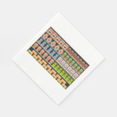 Supermarkt Shelf Paper Napkins Servet (Hoek)