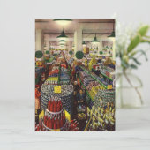  supermarkt voor voedingsmiddelen en dranken kaart (Staand voorkant)