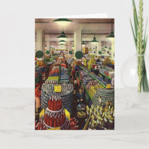 supermarkt voor voedingsmiddelen en dranken kaart