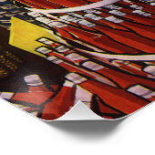  supermarkt voor voedingsmiddelen en dranken perfect poster (Hoek)