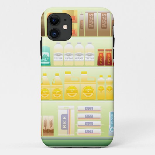 supermarktplank koffietheedranen Case-Mate iPhone case (Achterkant)