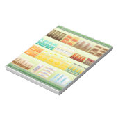 supermarktplank koffietheedranen notitieblok (Linkerzijde)
