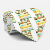 supermarktplank koffietheedranen stropdas (Opgerold)
