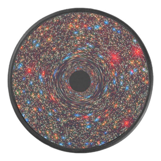 Supermassieve zwarte hol hockey puck (Voorkant)