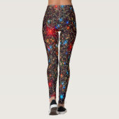 Supermassieve zwarte hol leggings (Achterkant)