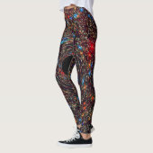 Supermassieve zwarte hol leggings (Links)
