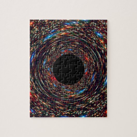 Supermassieve zwarte hol legpuzzel (Verticaal)