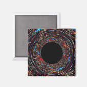 Supermassieve zwarte hol magneet (Voorkant / Achterkant)