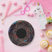 Supermassieve zwarte hol papieren bordje (Feest)