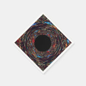 Supermassieve zwarte hol servet (Hoek)