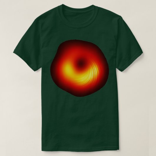 Supermassieve zwarte hole M87 Galaxy Planets Astro T-shirt (Design voorkant)
