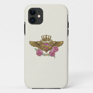 Supermeisje Golden Wings Case-Mate iPhone Case