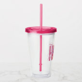 Supermeisje Hope Acryl Drinkbeker (Rechts)