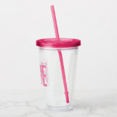 Supermeisje Hope Acryl Drinkbeker (Links)