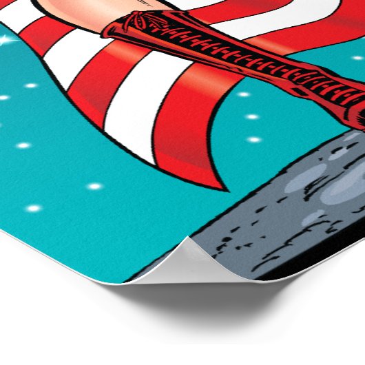 Supermeisje Poster (Hoek)