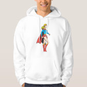 Supermeisjesprofiel Hoodie (Voorkant)