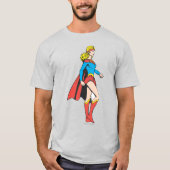 Supermeisjesprofiel T-shirt (Voorkant)