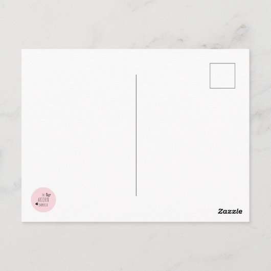 Supermodel Briefkaart (Achterkant)