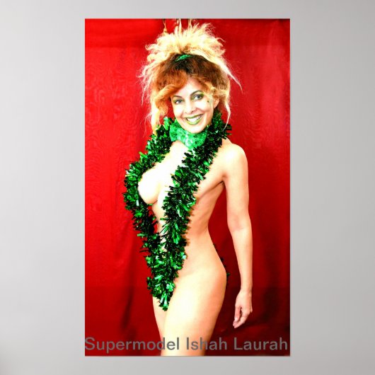 Supermodel Ishah Laurah Happy St. Patrick's Day! Poster (Voorkant)